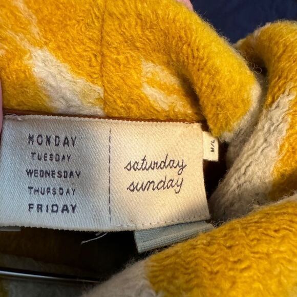 Anthropologie Saturday Sunday Floral Poncho Cowl Sweater Size M / L New w/o Tag - Picture 9 of 9